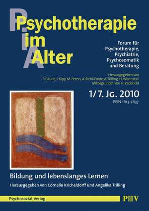 Psychotherapie im Alter Nr. 25: Bildung und lebenslanges Ler