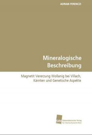 Mineralogische Beschreibung de Adrian Ferenczi