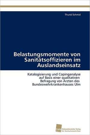 Belastungsmomente Von Sanitatsoffizieren Im Auslandseinsatz: A Novel Histone Lysine Mono-Methyltransferase de Thurid Schmid