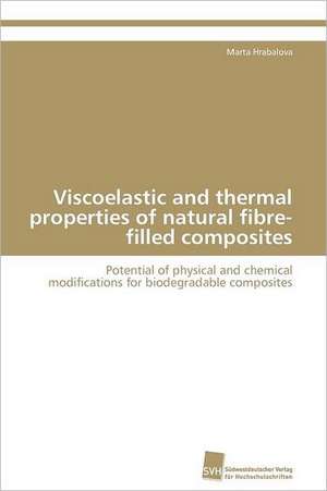 Viscoelastic and Thermal Properties of Natural Fibre-Filled Composites: A Novel Histone Lysine Mono-Methyltransferase de Marta Hrabalova