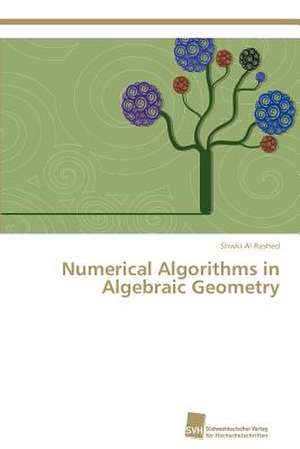 Numerical Algorithms in Algebraic Geometry de Shwki Al Rashed