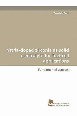 Yttria-Doped Zirconia as Solid Electrolyte for Fuel-Cell Applications: Wenn Patienten Sich Krank Machen de Benjamin Butz