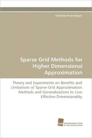 Sparse Grid Methods for Higher Dimensional Approximation de Christian Feuersänger