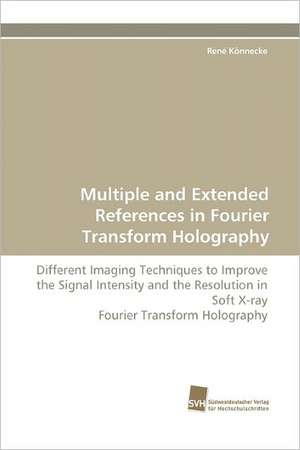 Multiple and Extended References in Fourier Transform Holography de René Könnecke