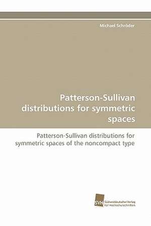 Patterson-Sullivan Distributions for Symmetric Spaces: Quinone Oxidoreductase de Michael Schröder