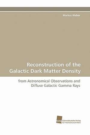 Reconstruction of the Galactic Dark Matter Density de Markus Weber