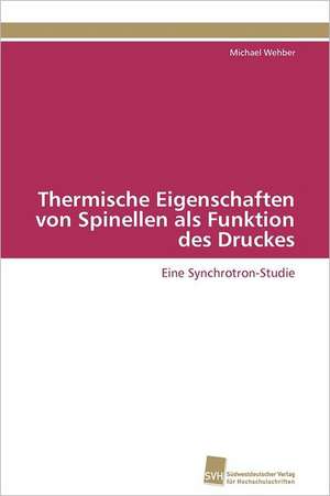 Thermische Eigenschaften Von Spinellen ALS Funktion Des Druckes: Ein Zytokin Der Il-10-Interferon-Familie de Michael Wehber