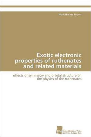 Exotic Electronic Properties of Ruthenates and Related Materials: An Alternative Succession Route for Family Firms de Mark Hannes Fischer