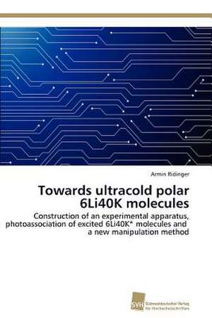 Towards Ultracold Polar 6li40k Molecules: An Alternative Succession Route for Family Firms de Armin Ridinger