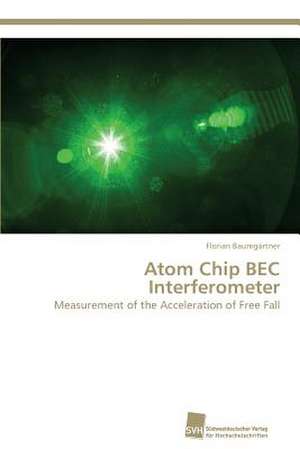 Atom Chip BEC Interferometer de Florian Baumgärtner