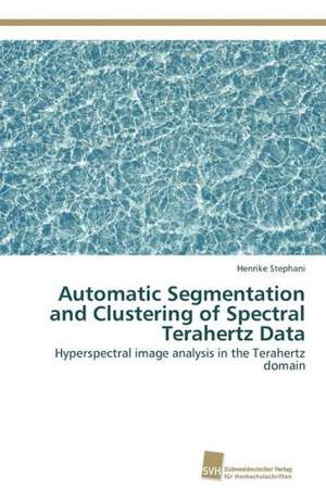 Automatic Segmentation and Clustering of Spectral Terahertz Data de Henrike Stephani