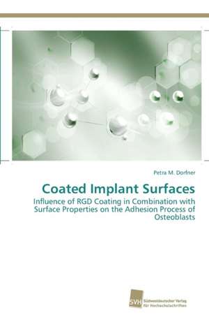 Coated Implant Surfaces de Petra M. Dorfner