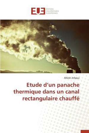 Etude D'Un Panache Thermique Dans Un Canal Rectangulaire Chauffe: Cas Du Riz de Kovie Au Togo de Ahlem Arfaoui