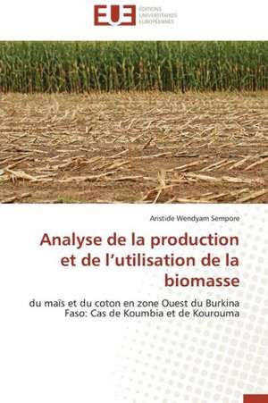 Analyse de La Production Et de L Utilisation de La Biomasse: Valorisation Et Potentialites Genetiques de Aristide Wendyam Sempore