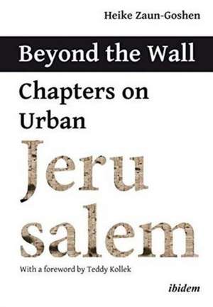 Beyond the Wall – Chapters on Urban Jerusalem de Heike Zaun–goshen