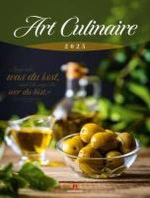 Art Culinaire Kalender 2025 de Ackermann Kunstverlag