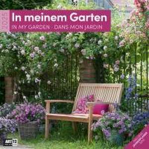 In meinem Garten Kalender 2025 - 30x30 de Ackermann Kunstverlag