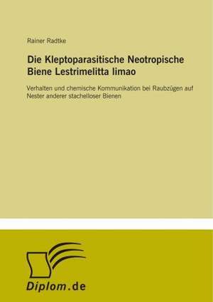 Die Kleptoparasitische Neotropische Biene Lestrimelitta limao de Rainer Radtke