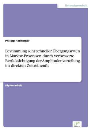 Bestimmung sehr schneller Übergangsraten in Markov-Prozessen durch verbesserte Berücksichtigung der Amplitudenverteilung im direkten Zeitreihenfit de Philipp Harlfinger