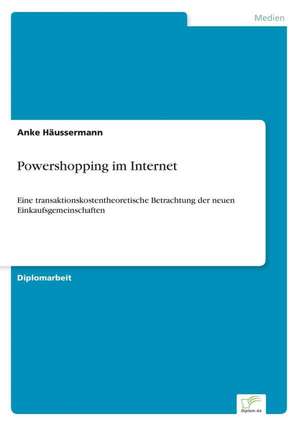 Powershopping im Internet de Anke Häussermann