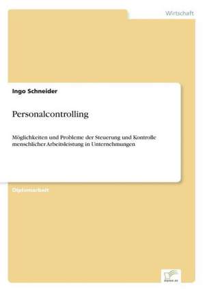 Personalcontrolling de Ingo Schneider