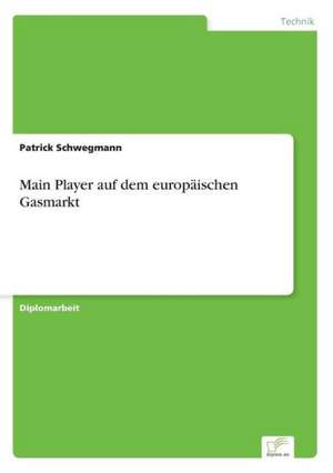 Main Player auf dem europäischen Gasmarkt de Patrick Schwegmann