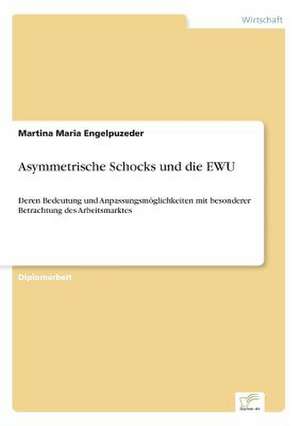 Asymmetrische Schocks und die EWU de Martina Maria Engelpuzeder