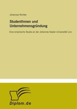 StudentInnen und Unternehmensgründung de Johannes Richter