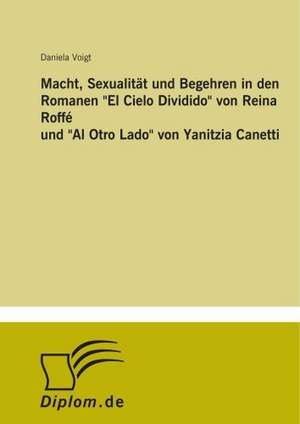 Macht, Sexualität und Begehren in den Romanen "El Cielo Dividido" von Reina Roffé und "Al Otro Lado" von Yanitzia Canetti de Daniela Voigt