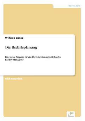 Die Bedarfsplanung de Wilfried Limke