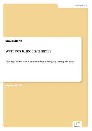 Wert des Kundenstammes de Klaus Eberle