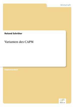 Varianten des CAPM de Roland Schröter