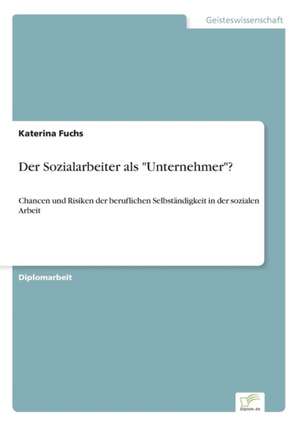 Der Sozialarbeiter ALS Unternehmer?: Messung Des E-Business-Erfolges de Katerina Fuchs