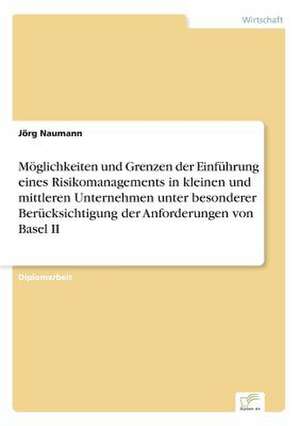 Moglichkeiten Und Grenzen Der Einfuhrung Eines Risikomanagements in Kleinen Und Mittleren Unternehmen Unter Besonderer Berucksichtigung Der Anforderun: Messung Des E-Business-Erfolges de Jörg Naumann