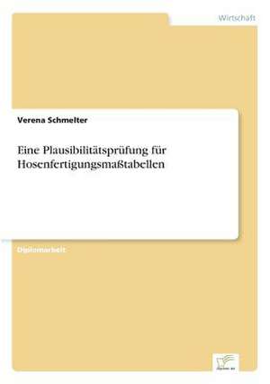 Eine Plausibilitatsprufung Fur Hosenfertigungsmasstabellen: Fordert Virtuelle Kommunikation Die Entfremdung? de Verena Schmelter