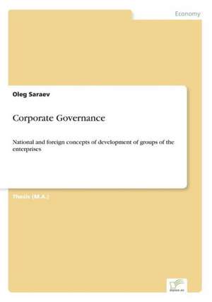 Corporate Governance de Oleg Saraev