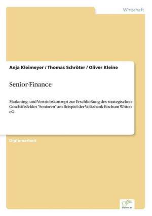 Senior-Finance de Anja Kleimeyer