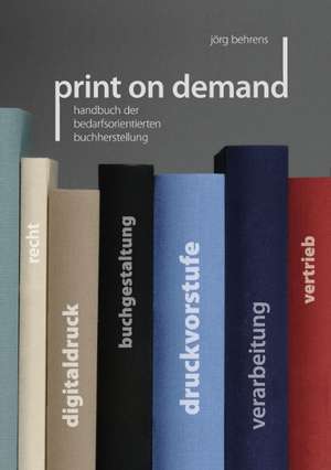 Print on Demand de Jörg Behrens