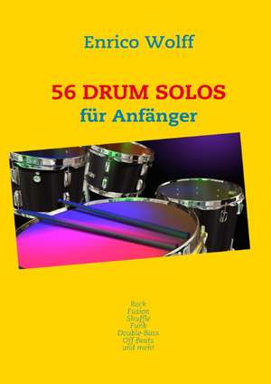 56 Drum Solos de Enrico Wolff