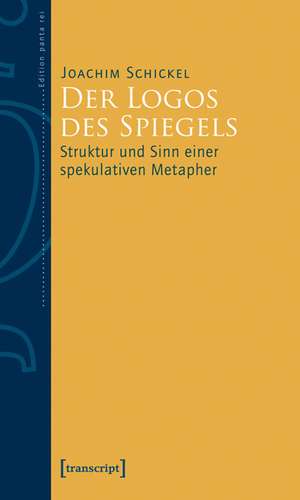 Der Logos des Spiegels: Struktur und Sinn einer spekulativen Metapher (herausgegeben von Hans Heinz Holz) de Joachim Schickel