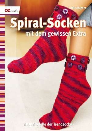 Spiralsocken mit dem gewissen Extra de Laila Wagner