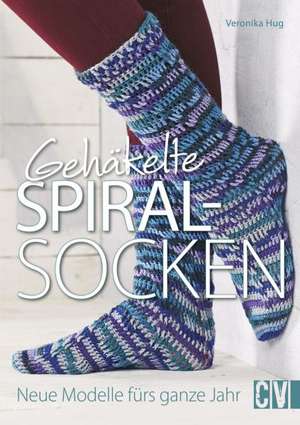 Gehäkelte Spiralsocken de Veronika Hug