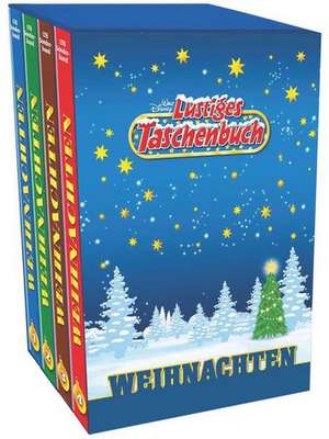 Lustiges Taschenbuch Weihnachten Band 1 - 4 im Schuber de Disney