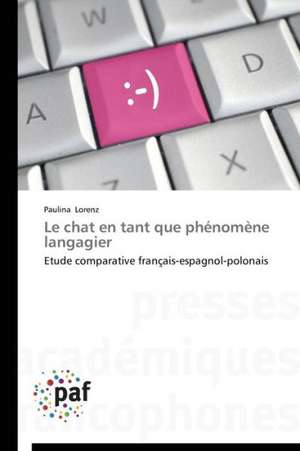 Le chat en tant que phénomène langagier de Paulina Lorenz