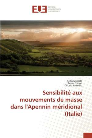 Sensibilite Aux Mouvements de Masse Dans L'Apennin Meridional (Italie)