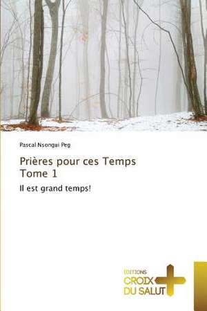 Prières pour ces Temps Tome 1 de Pascal Nsongui Peg