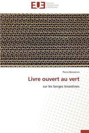 Livre Ouvert Au Vert: ''Masrahy'' de Pierre Boissenin