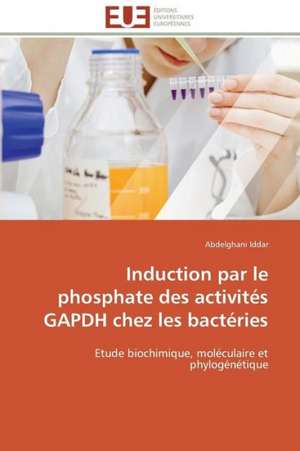 Induction Par Le Phosphate Des Activites Gapdh Chez Les Bacteries: Micro/Nano Manipulation de Abdelghani Iddar