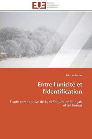 Entre L'Unicite Et L'Identification: Le Cas de Thienaba de Erkki Ahlström