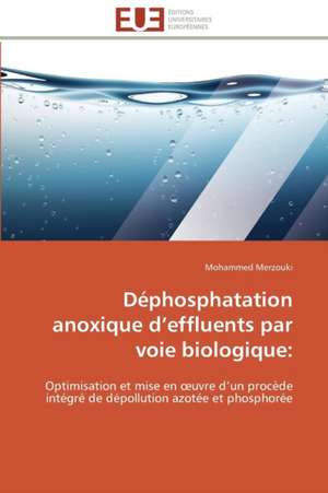 Dephosphatation Anoxique D Effluents Par Voie Biologique: Comment Expliciter Les Besoins Des Apprenants? de Mohammed Merzouki